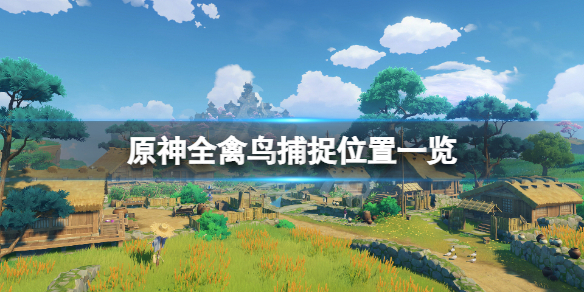 原神禽鸟在哪抓 原神禽鸟位置