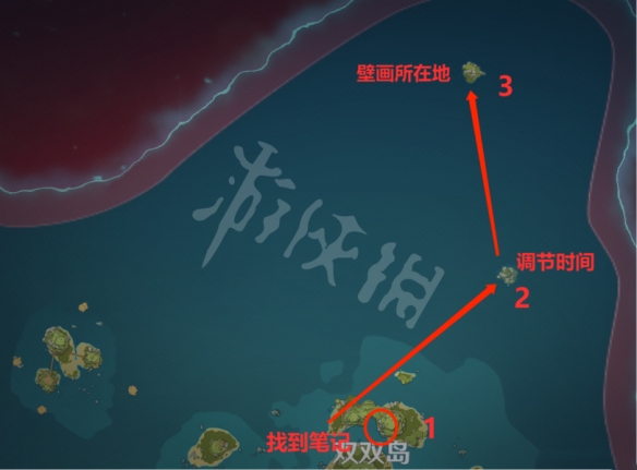 原神寻找其他壁画任务怎么玩 原神海岛壁画位置一览