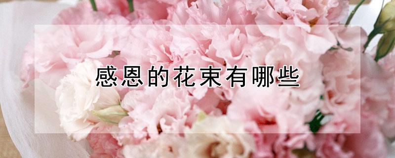 感恩的花束有哪些（感恩节送什么花束）