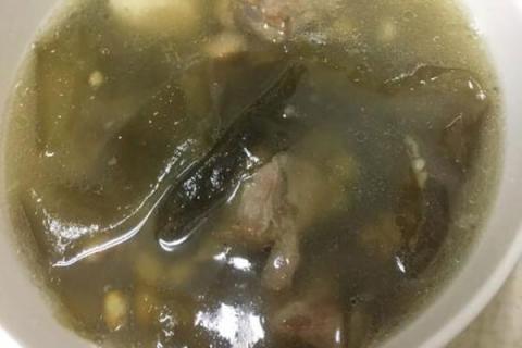 海带绿豆排骨汤的功效与作用