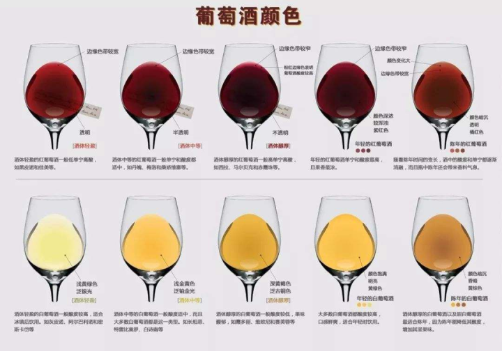白葡萄酒和红葡萄酒的区别 酿造白葡萄酒和红葡萄酒的区别