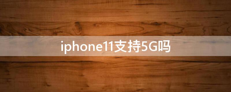 iPhone11支持5G吗（iphone11支持5G吗?）