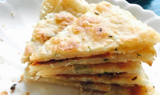 千层腊肉葱油饼的做法 千层饼葱油饼的做法