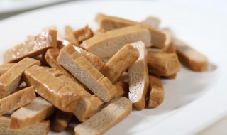 豆腐干的家常做法 五花肉炒豆腐干的家常做法