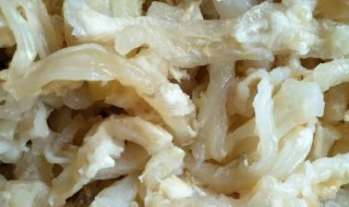 水发蹄筋怎么保存 发好的蹄筋怎么保存