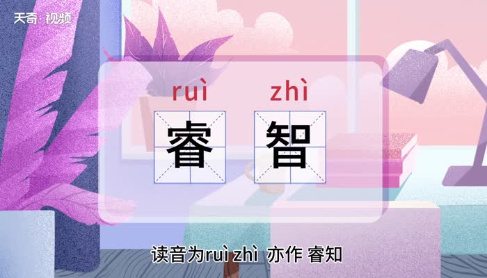 睿智的意思