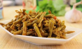 豇豆酱菜的做法大全（怎样做酱豇豆）