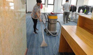 大面积的地毯应该怎么人工清洗 如何大面积清洗地毯