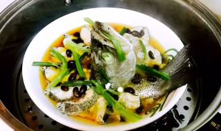 蒸豆豉鱼的做法 蒸豆豉鱼的做法最正宗的做法