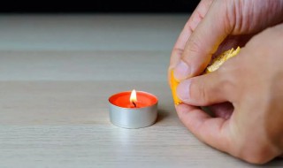 怎么自己用橘子皮和油做蜡烛 如何用橘子皮做蜡烛