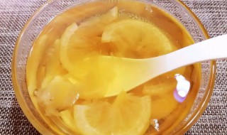 冰糖柠檬水做法 柠檬冰糖水的做法