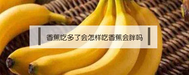 香蕉吃多了会怎样吃香蕉会胖吗 香蕉吃多了会怎样吃香蕉会胖吗视频