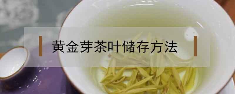 黄金芽茶叶储存方法（黄金芽茶叶保存方法）