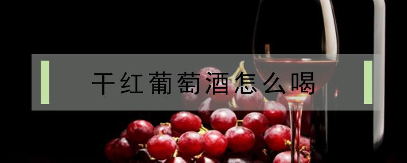 干红葡萄酒怎么喝（干红葡萄酒怎么喝才能好喝点）