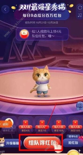 超级星秀猫怎么组队 淘宝超级星秀猫组队攻略[多图]图片2