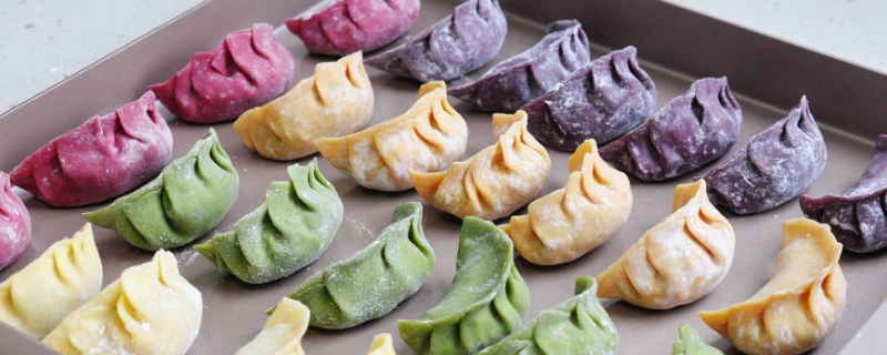 彩色饺子皮是用哪些蔬菜做的 饺子皮彩色做法!哪种蔬菜可以做