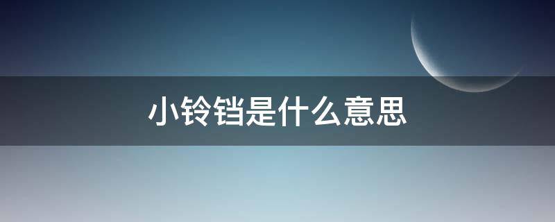 小铃铛是什么意思（监控画面有个小铃铛是什么意思）