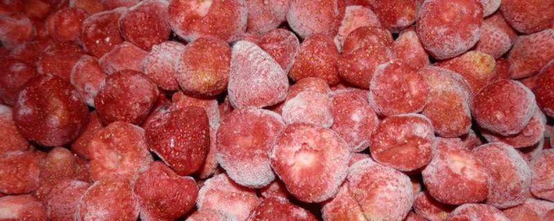 冻草莓可以存放多久 草莓冷冻可以放多久
