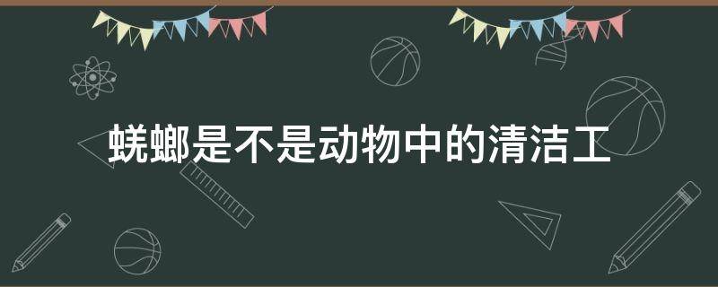 蜣螂是不是动物中的清洁工（蜣螂是干什么的）