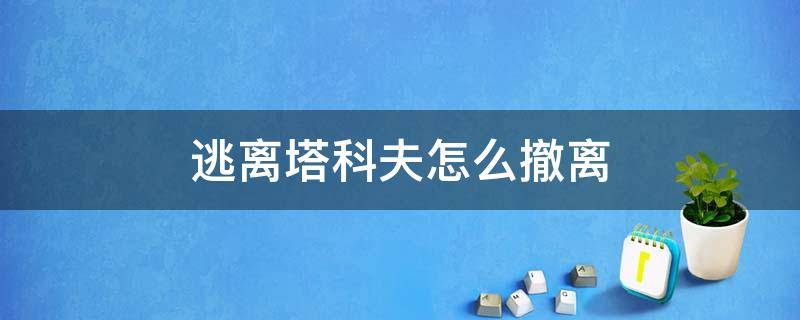 逃离塔科夫怎么撤离 逃离塔科夫怎么撤离不了