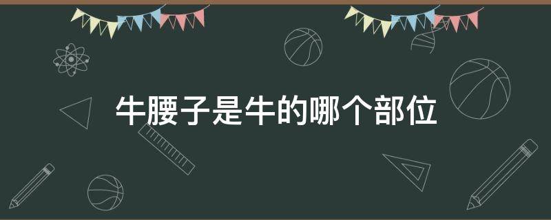 牛腰子是牛的哪个部位（牛腰子是牛的什么部位）