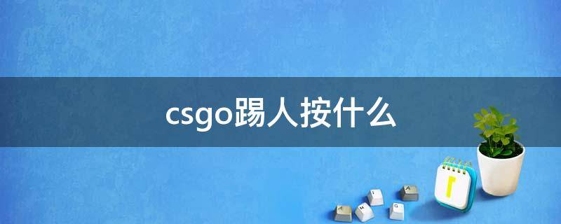 csgo踢人按什么 csgo电脑人怎么踢