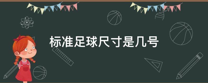 标准足球尺寸是几号 国际足球标准尺寸几号