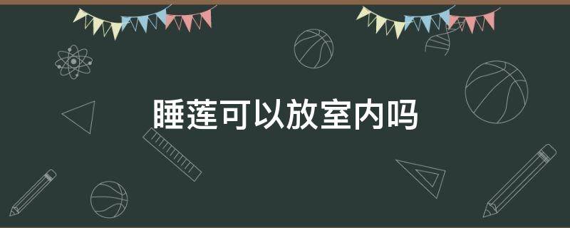 睡莲可以放室内吗（睡莲放室内好吗）