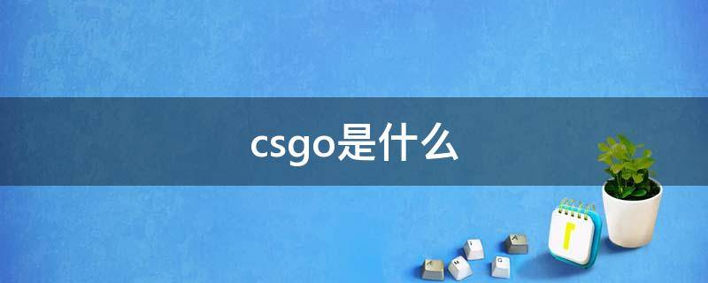 csgo是什么（csgo是什么引擎）
