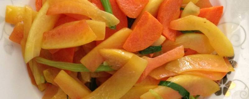 生木瓜怎么做好吃又简单 生木瓜有什么做法