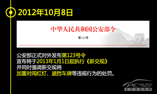 “很黄很暴力” 交通违章闯黄灯编年史