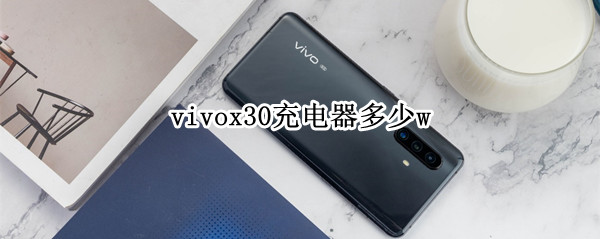 vivox30充电器多少w（vivox30充电器多少w的）