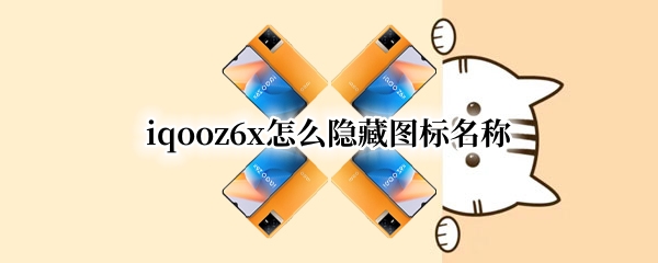 iqooz6x怎么隐藏图标名称（iqoo5怎么隐藏图标）