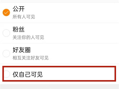 微博仅自己可见别人能看到吗