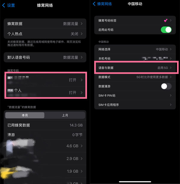 苹果14plus怎么关闭5g