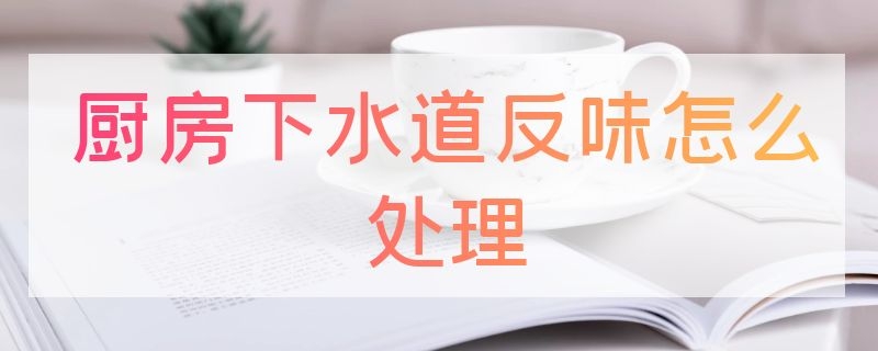 厨房下水道反味怎么处理 厨房下水道反味儿怎么办