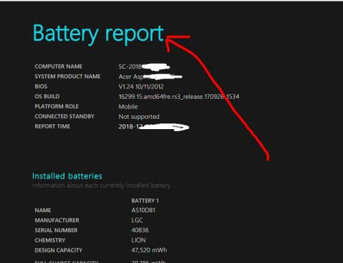 win10电池损耗报告怎么看