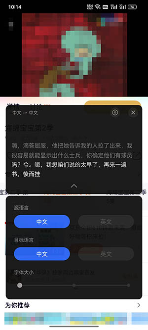 oppo智能字幕可以翻译日语吗