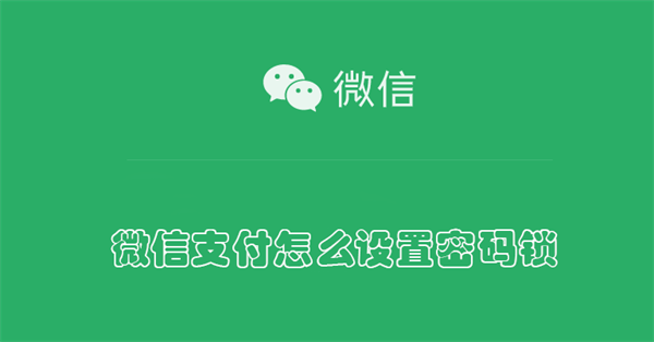 微信支付怎么设置密码锁（苹果手机微信支付怎么设置密码锁）