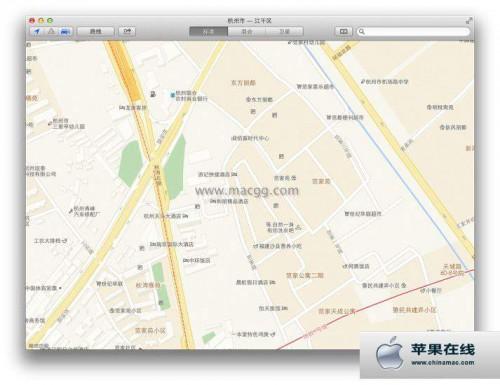如何在OS X Mavericks上使用『地图』展示交通状况?