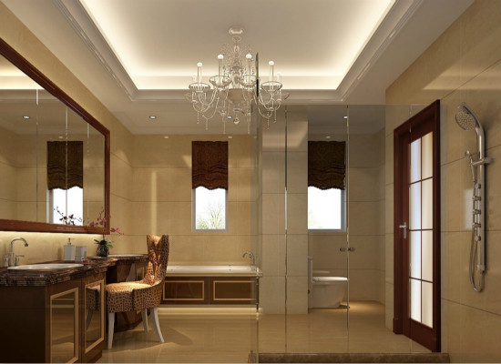 瓷砖：卫生间墙壁的搭配 卫生间瓷砖效果搭配