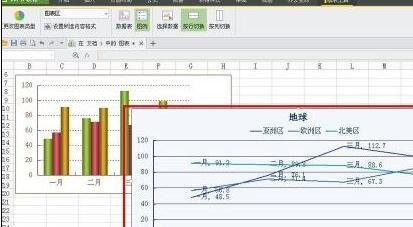 wps文字如何插入折线图