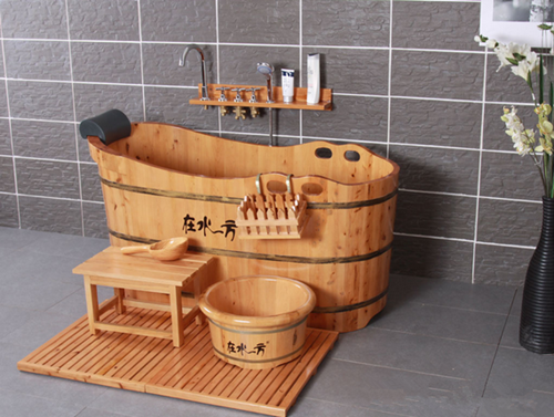 几种常见木桶浴缸尺寸整理 木桶浴缸高度多少
