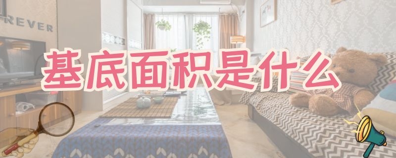 基底面积是什么