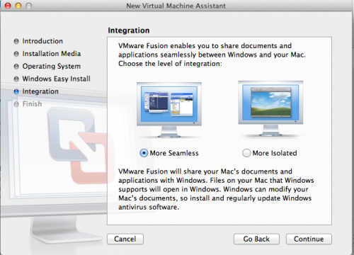 Vmware Fusion 4 安装使用方法