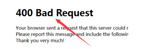 电脑网络连接正常但打不开网页提示400 bad request如何解决