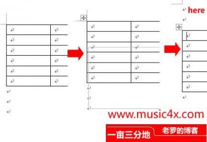 怎样在word中的表格前面插入标题文字