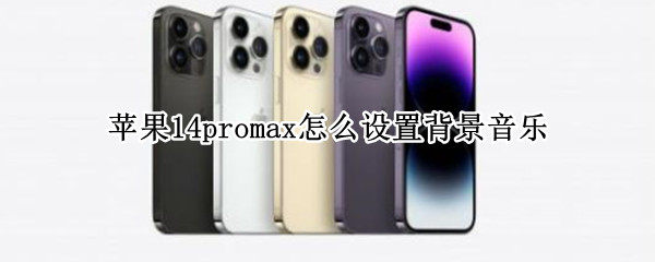 苹果14promax怎么设置背景音乐（苹果13promax怎么设置来电音乐）