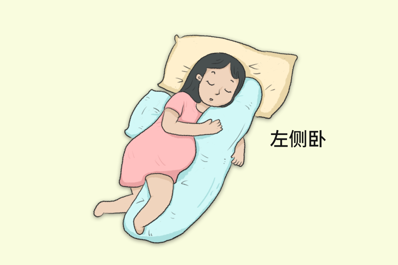 胎位不正该怎么睡图片 胎位不正怎样睡觉姿势能让胎位正