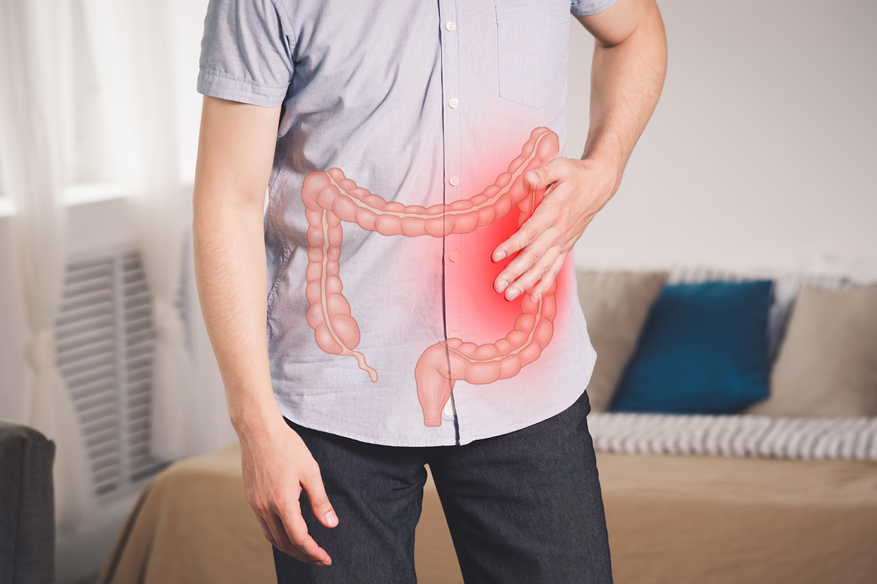 左结肠炎的疼痛位置图 结肠炎疼痛位置图片